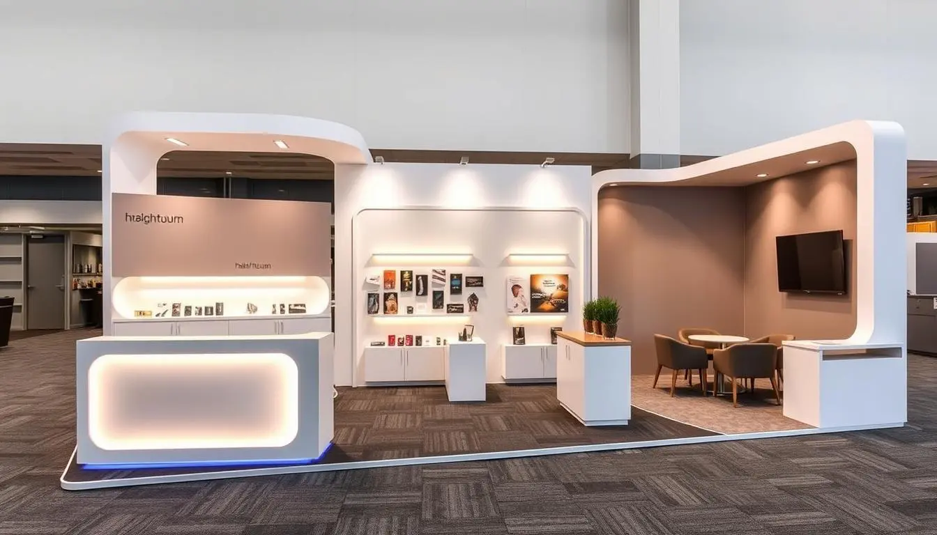 small modular booth design